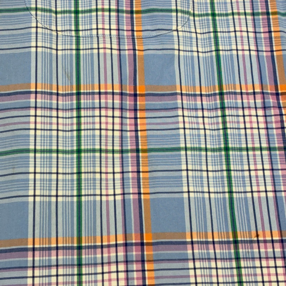 Ralph Lauren Bob Camp Dress Shirt Mens Large Plaid Short Sleeve Button Down - Picture 3 of 9